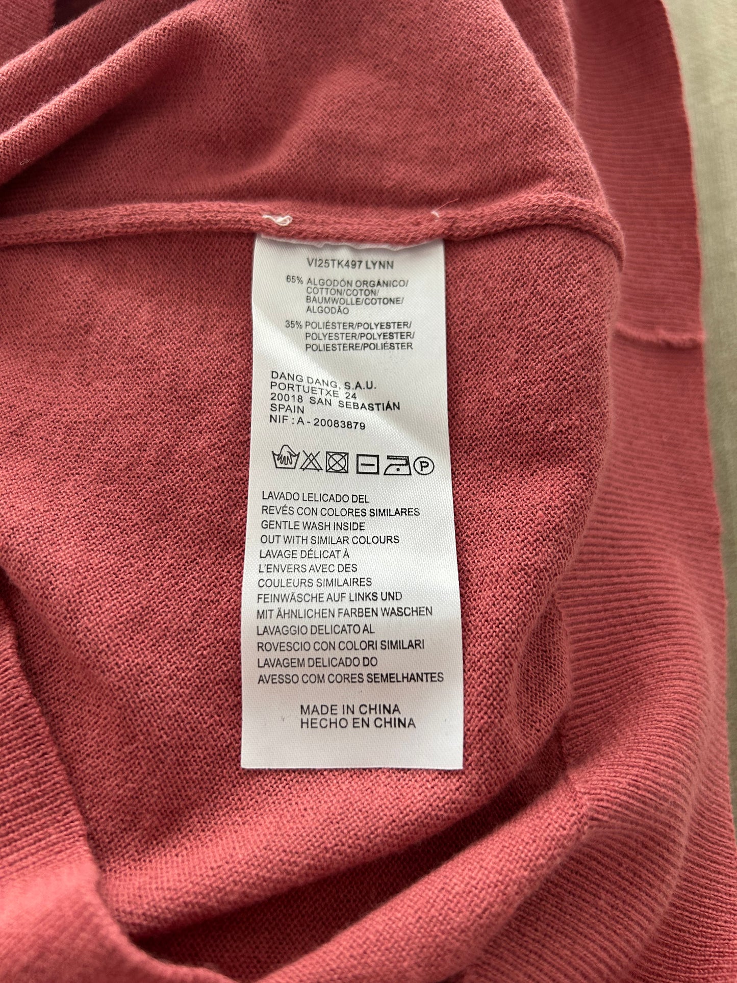 Chaqueta granate