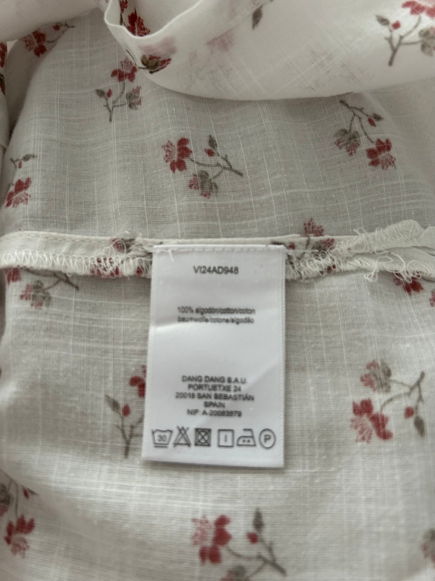Camisa flores
