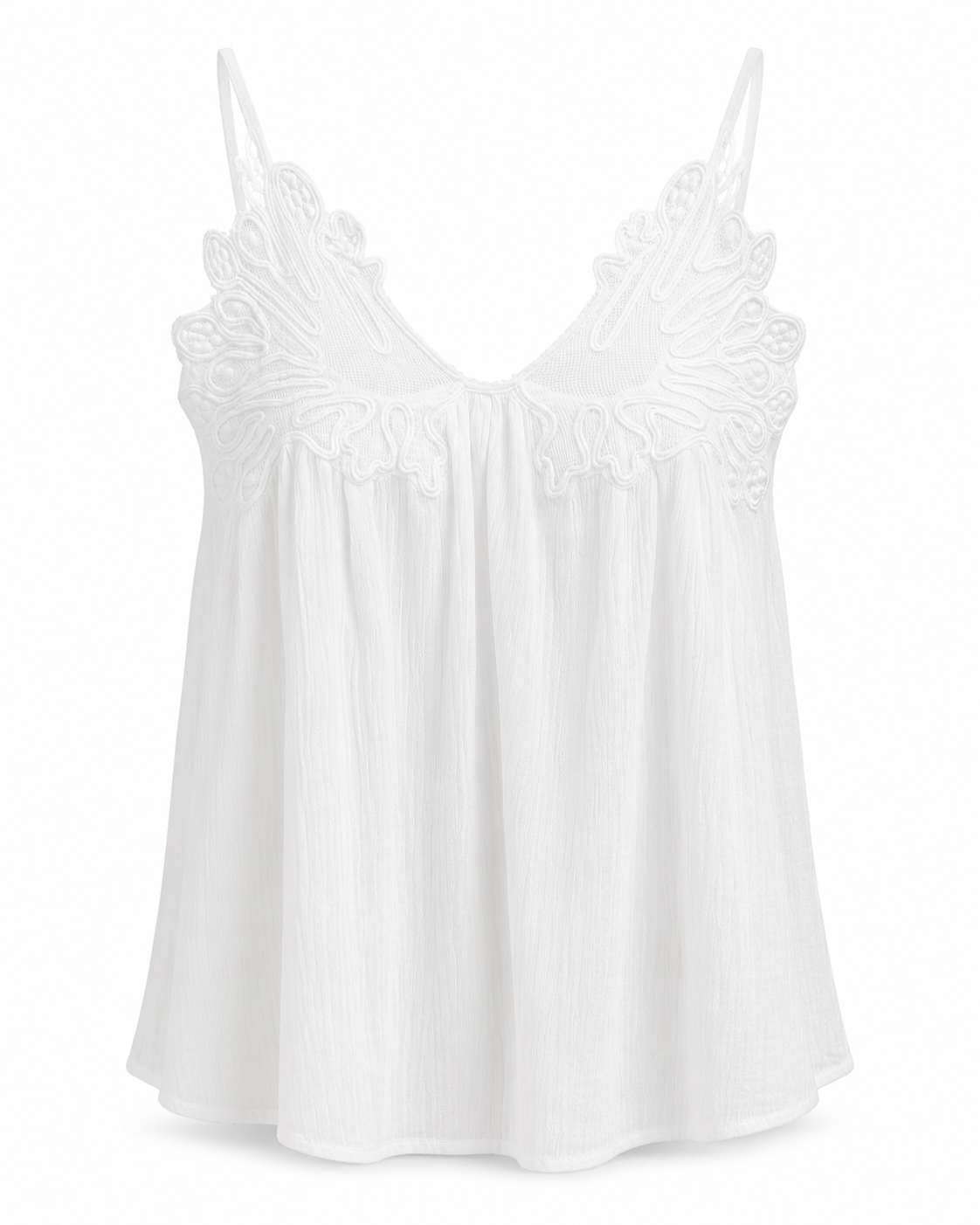 EMBROIDERED TOP