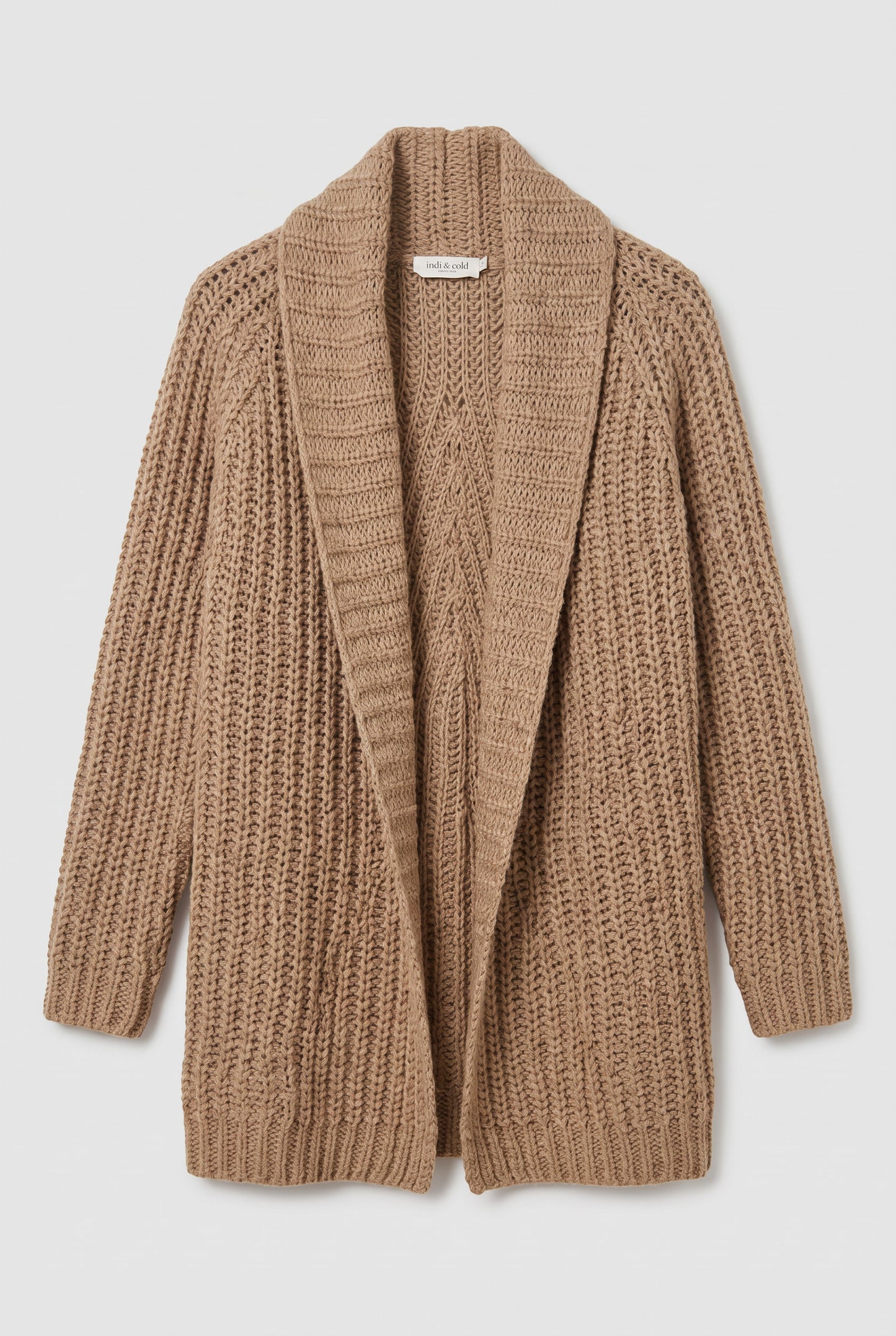 Gros cardigan en laine