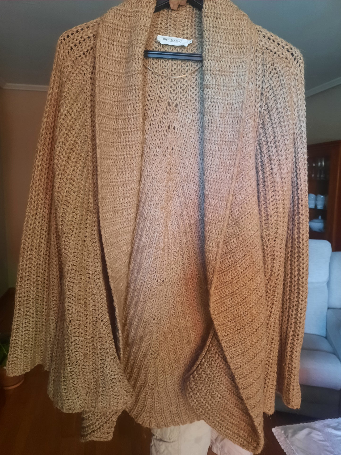 Gros cardigan en laine