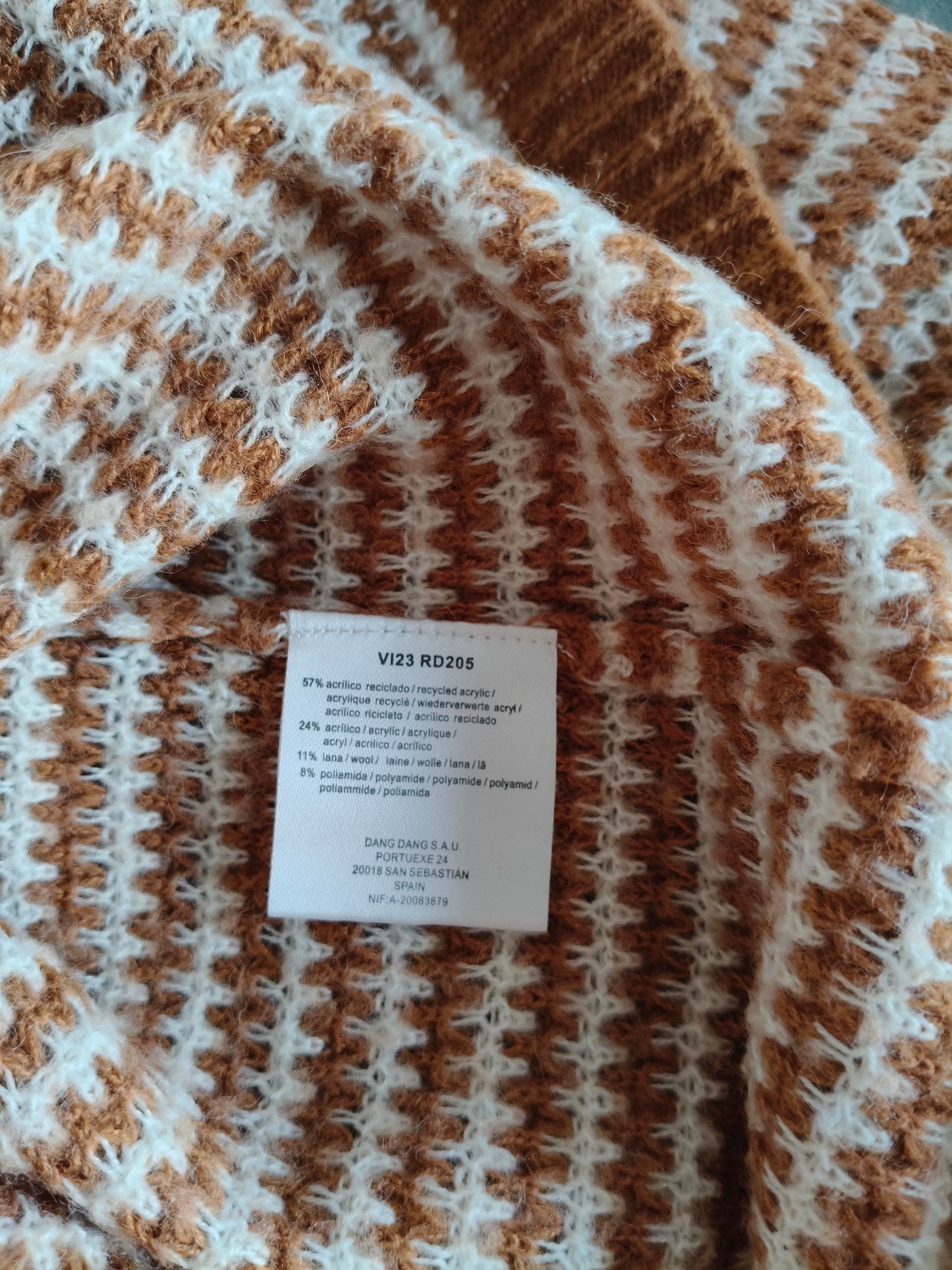 Striped wool sweater