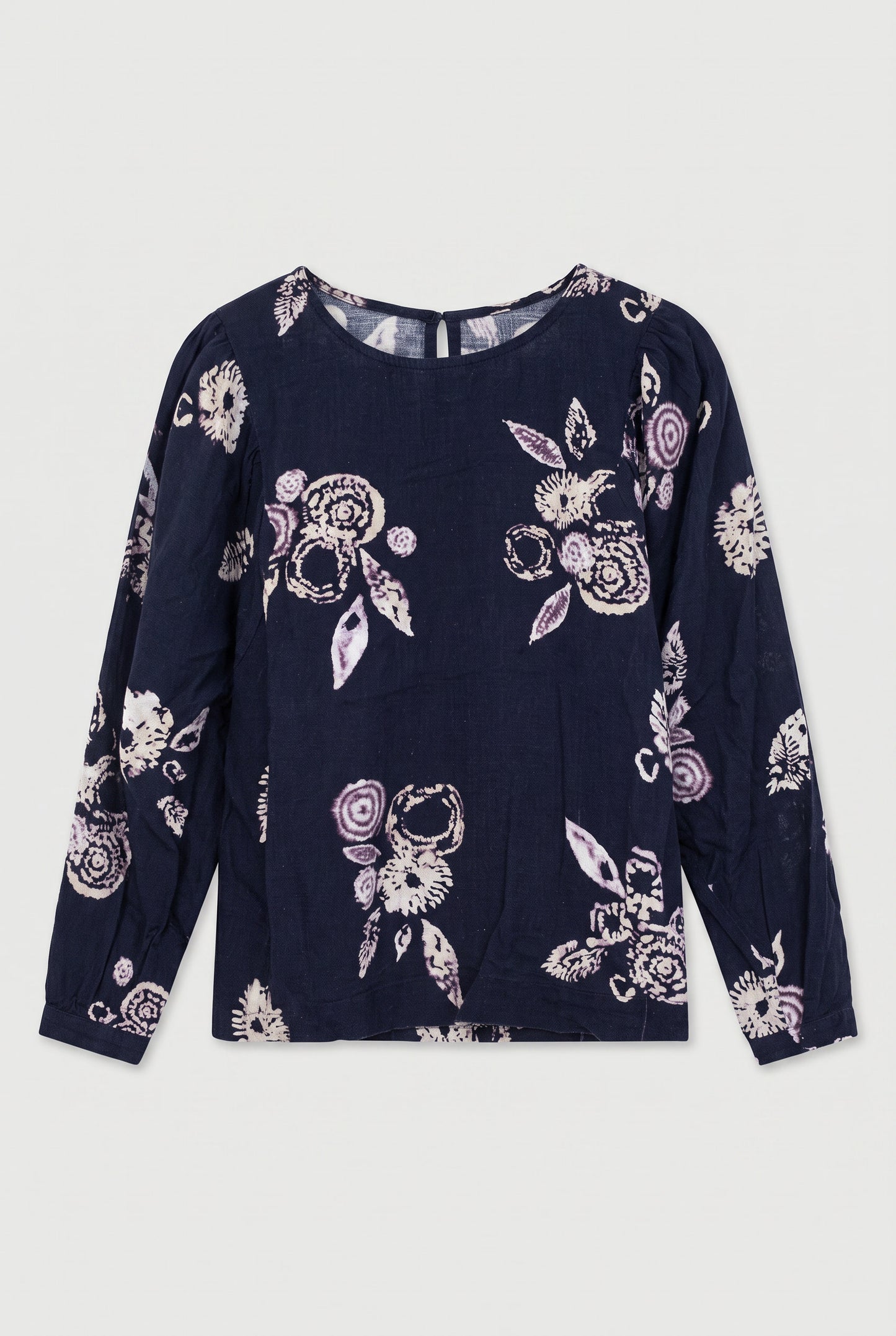 Chemise manches longues imprimée