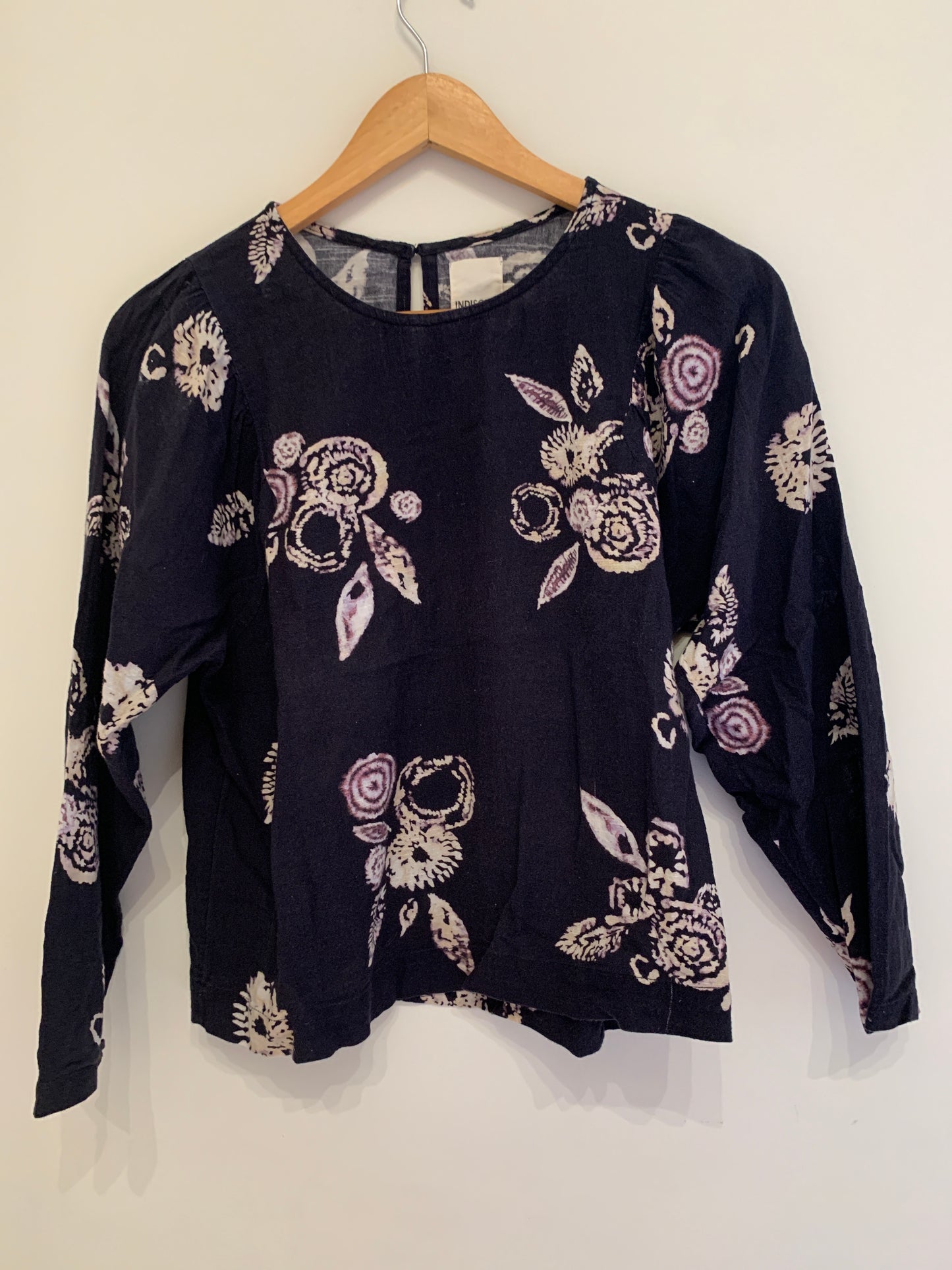 Chemise manches longues imprimée
