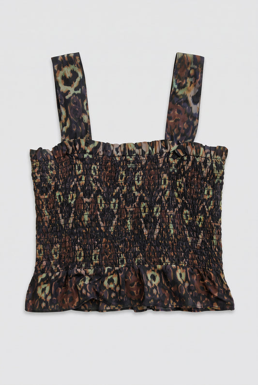 Coated crop top