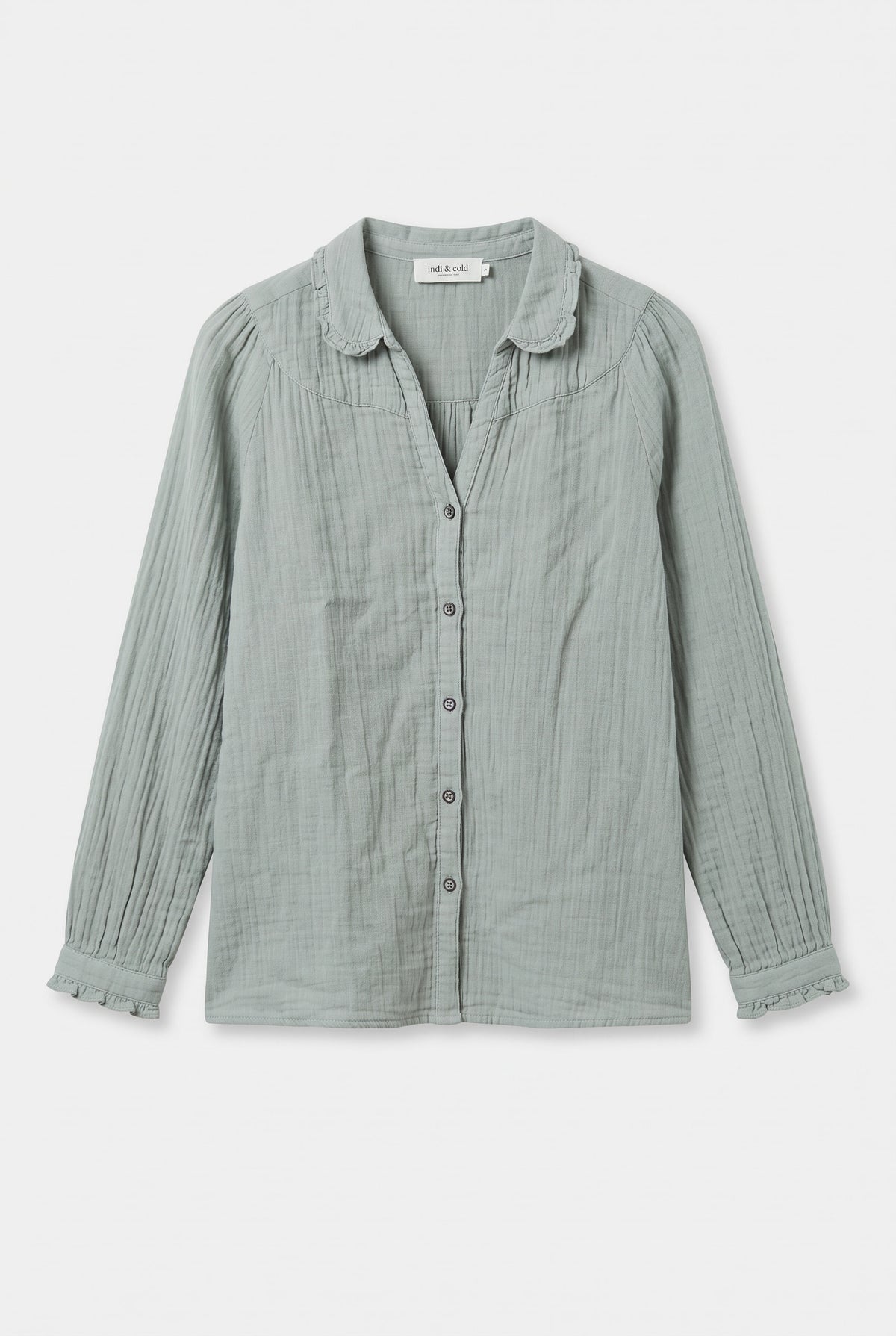 Soft green shirt