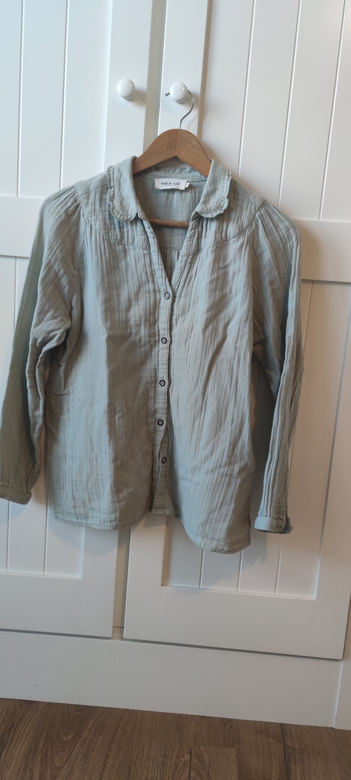 Soft green shirt
