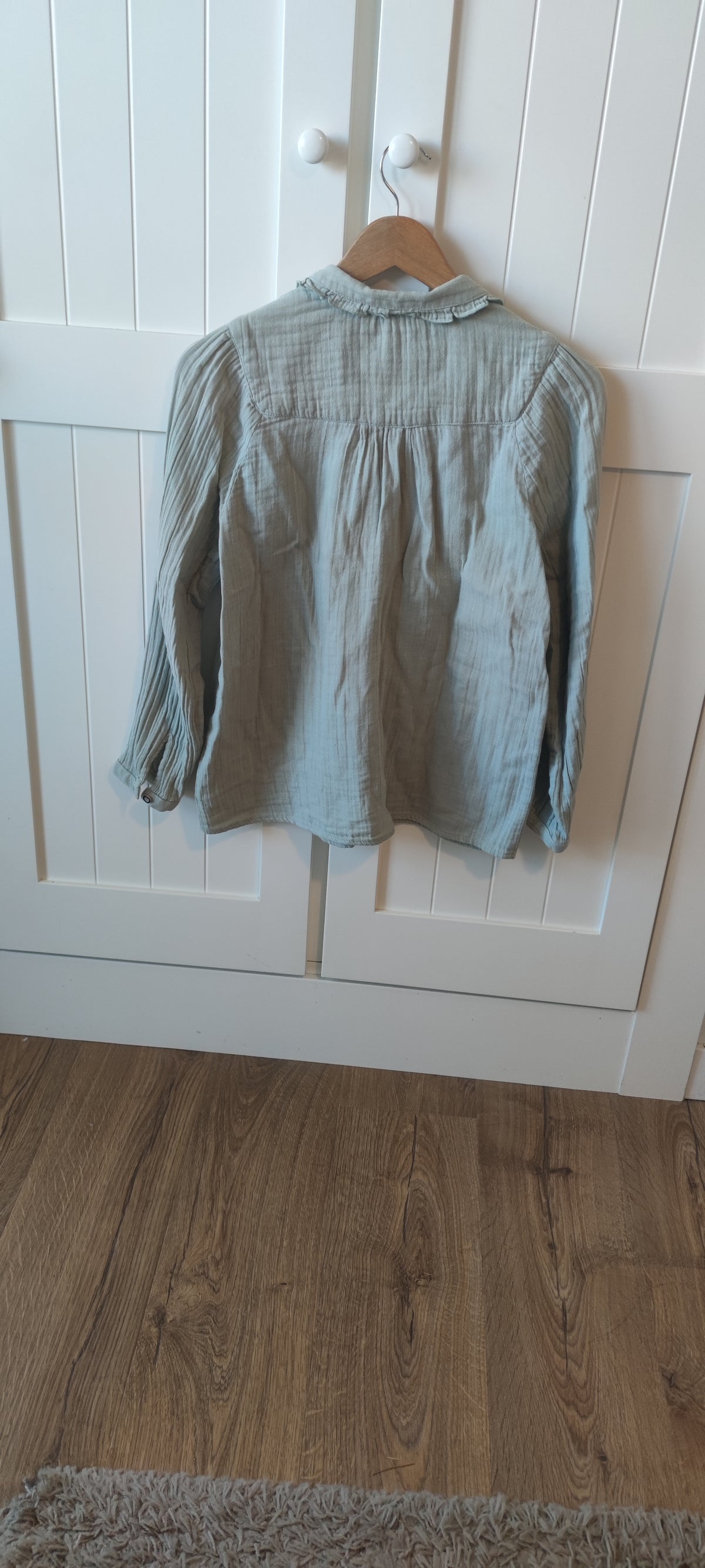 Soft green shirt