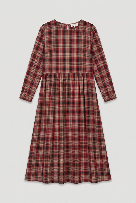 Vestido cuadros