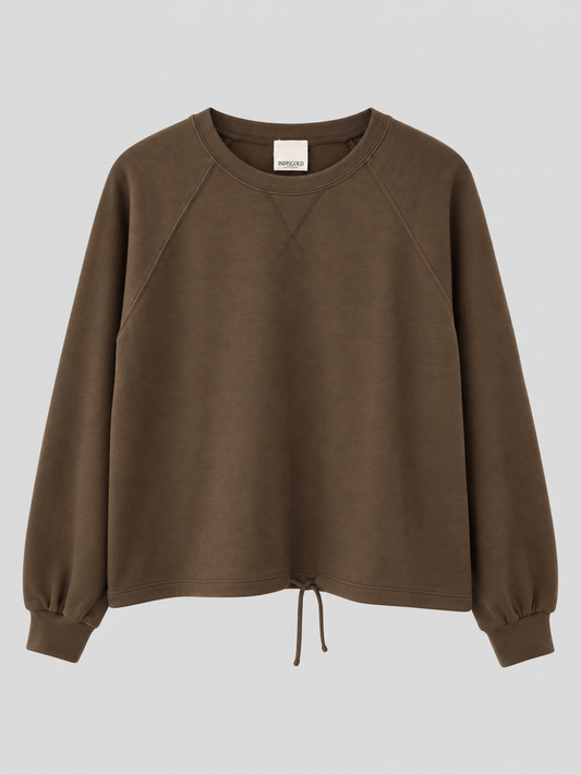 Sudadera marrón