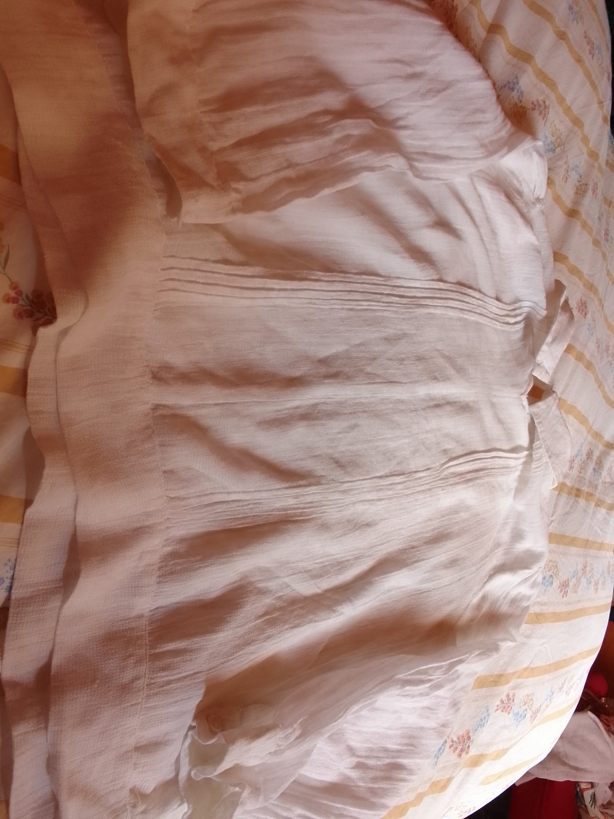 White lace blouse