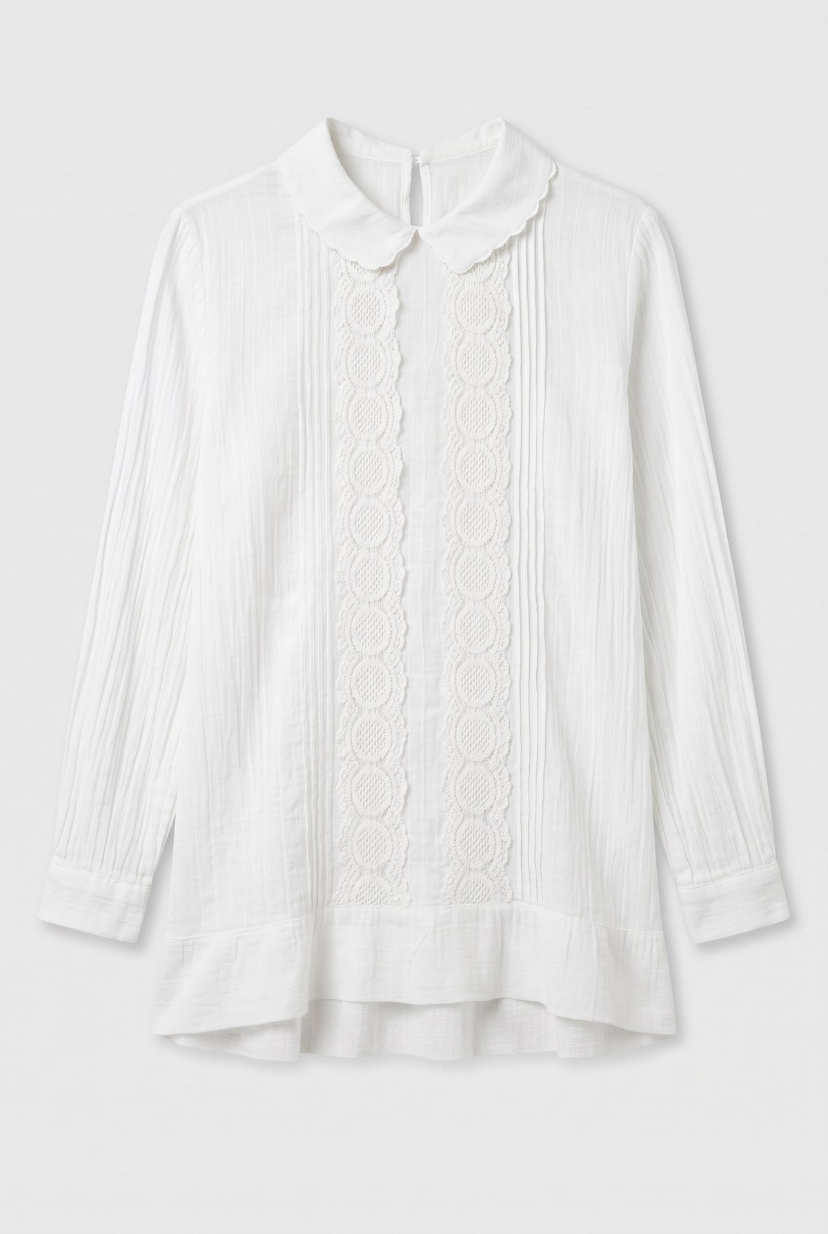 White lace blouse