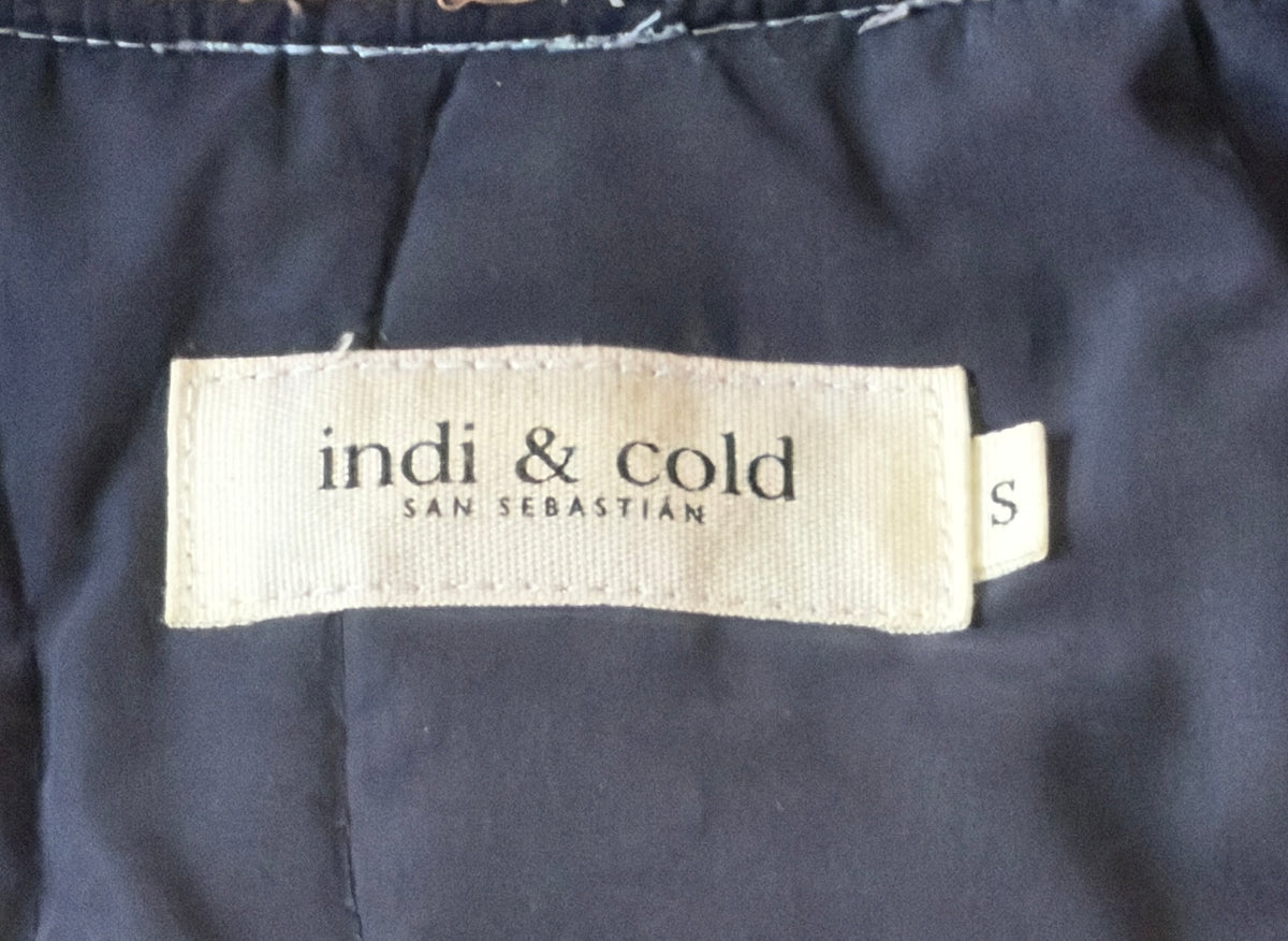 Gabardina con chaleco desmontable azul