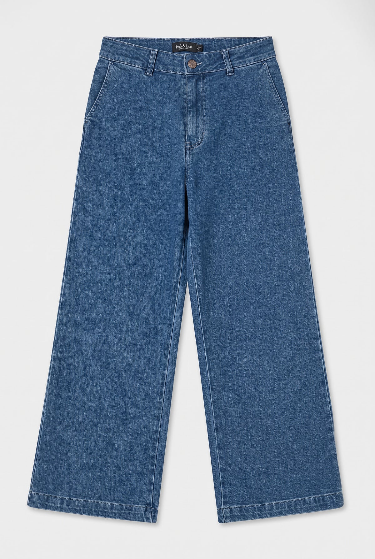 Pantalon vaquero culotte