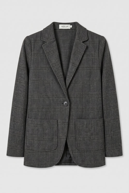 Grey Prince of Wales blazer