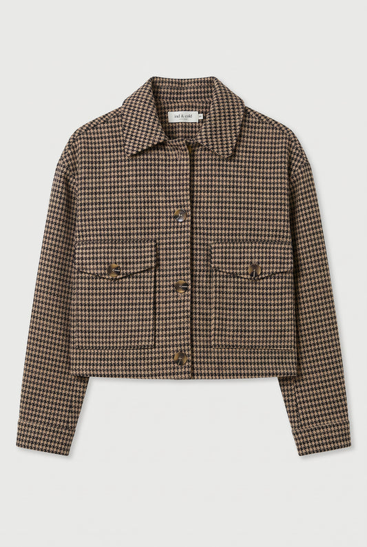 Houndstooth jacket