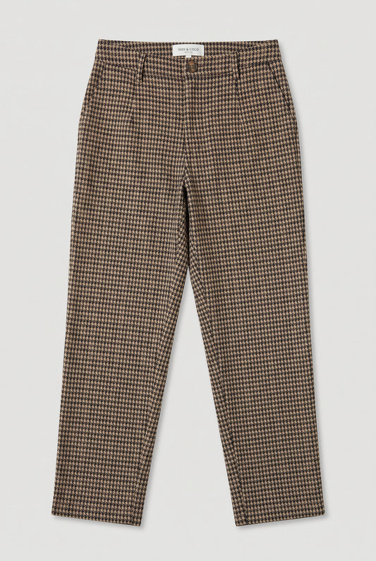 Pantalon pied-de-poule