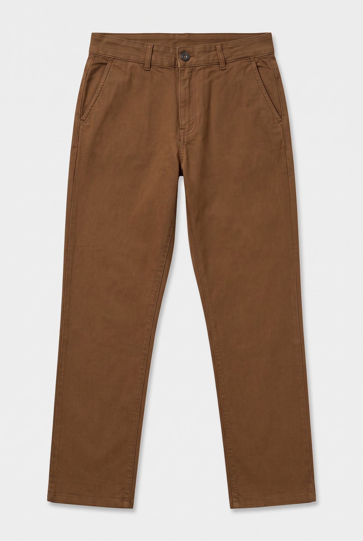 Pantalon chino Lucas tabac