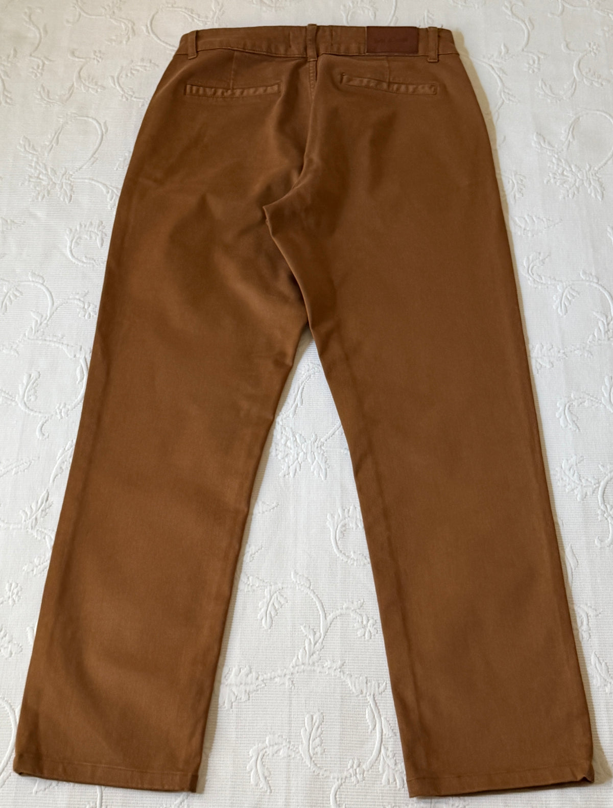 Pantalon chino Lucas tabac