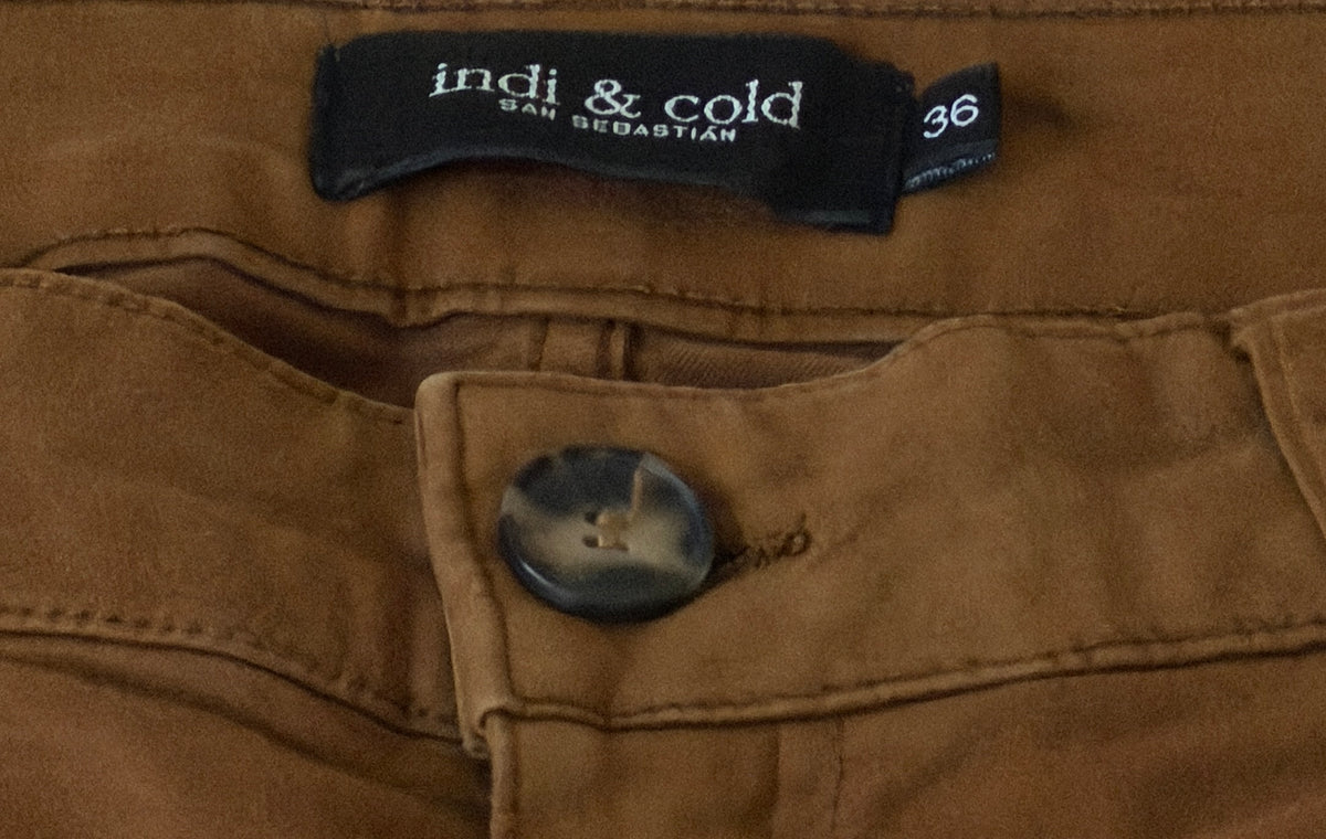 Pantalon chino Lucas tabac