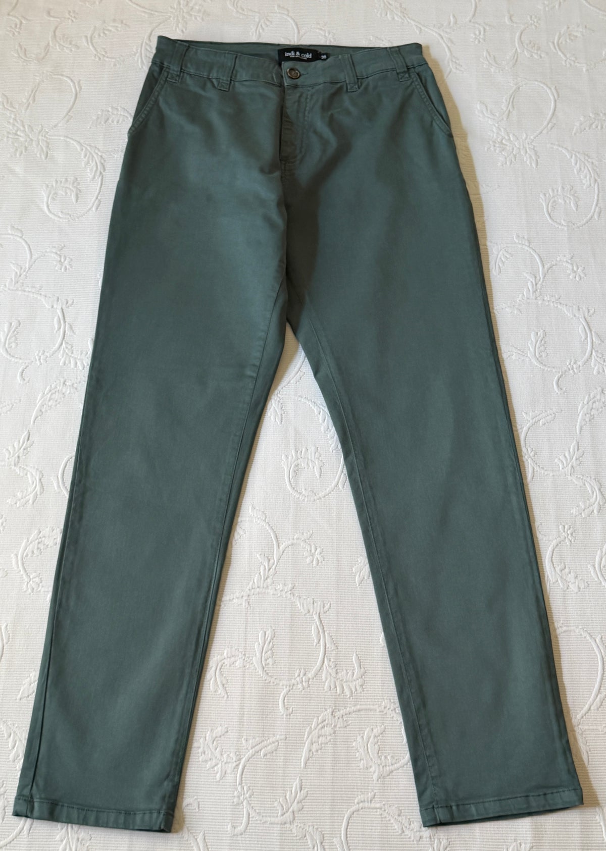 Pantalon chino Lucas petroleo