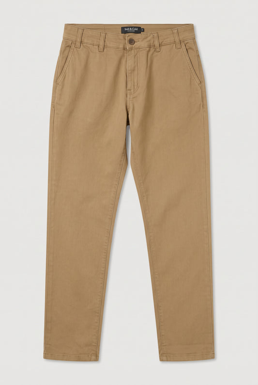 Pantalon chino Lucas camel