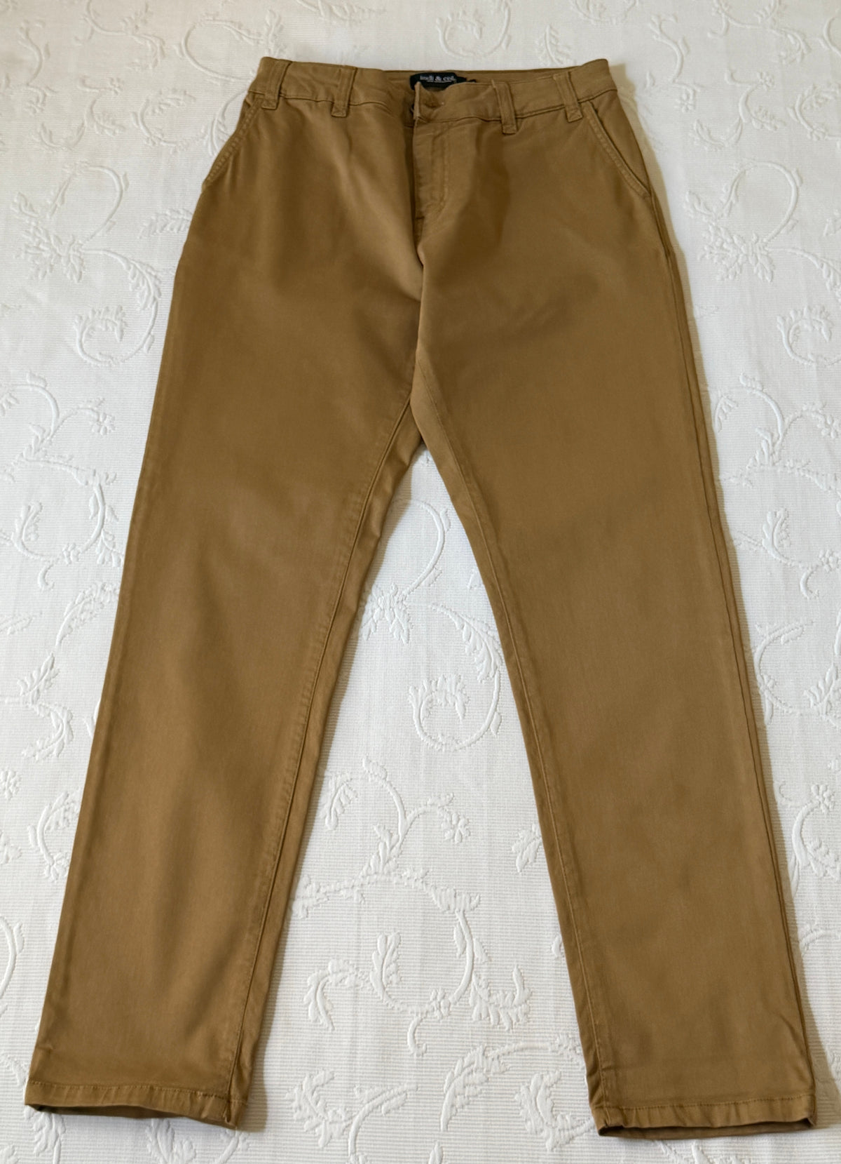 Pantalon chino Lucas camel
