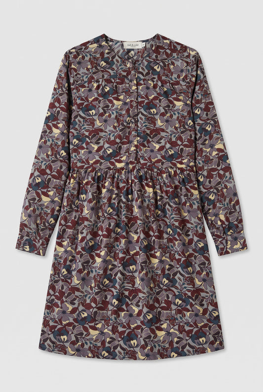 Vestido estampado multicolor