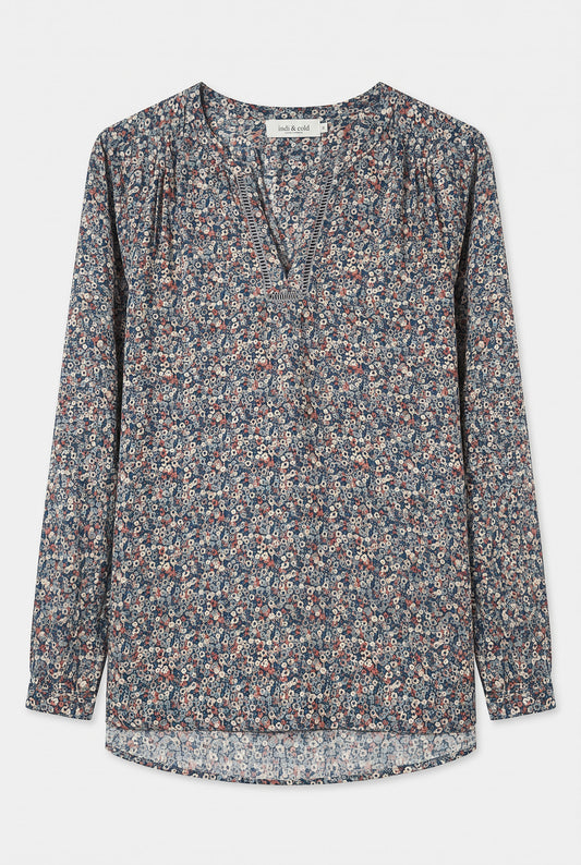 Bluson estampado floral
