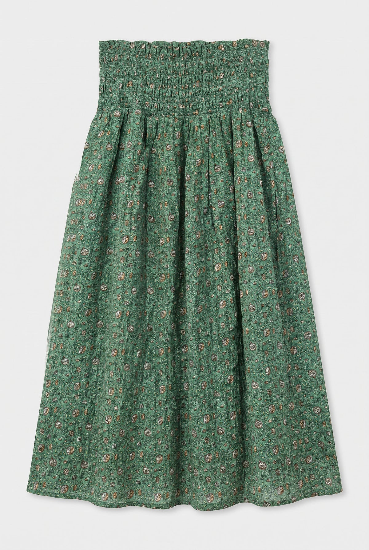 Falda verde