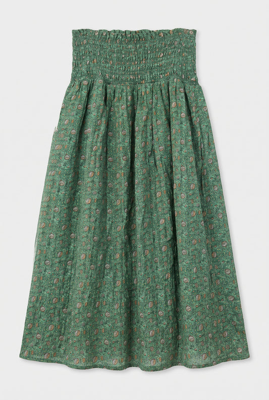Falda verde