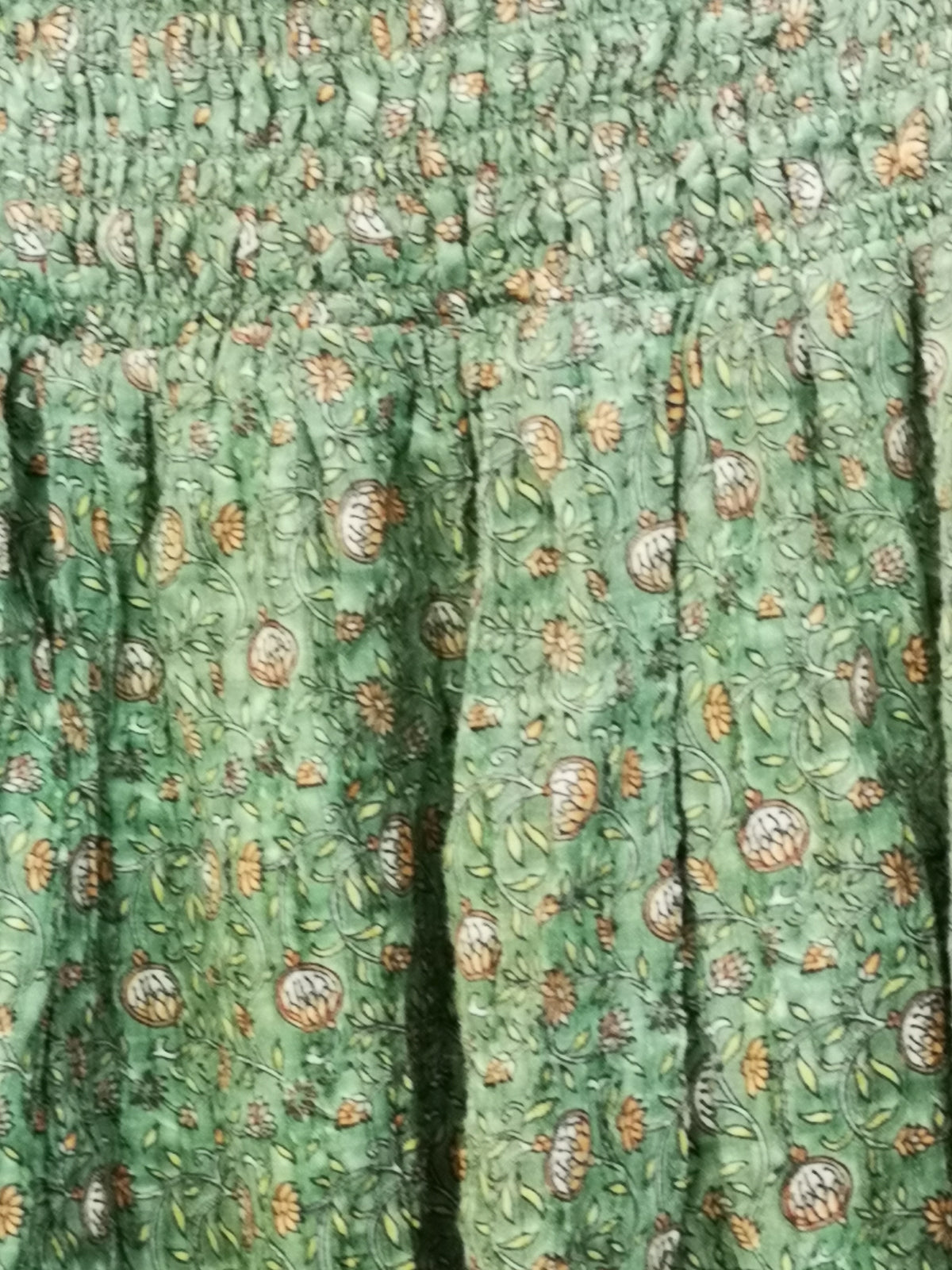 Falda verde