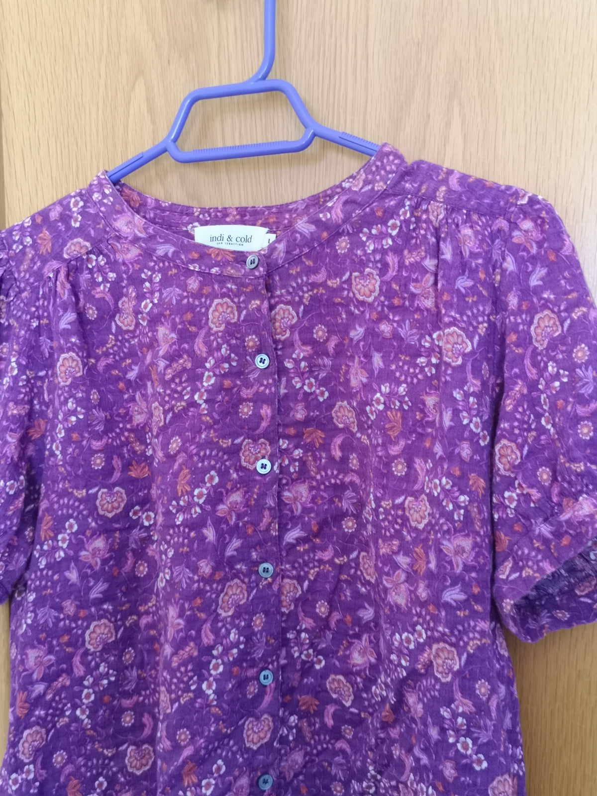 Blouse violette