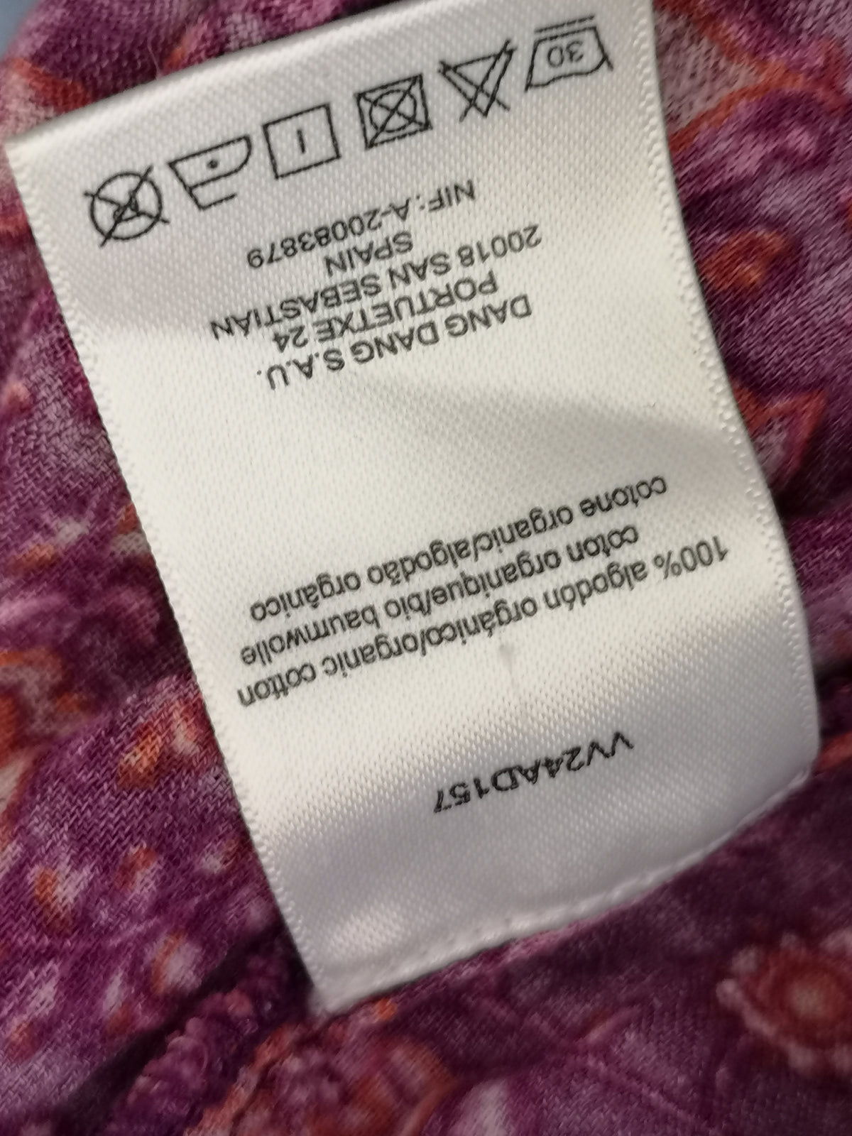 Blouse violette