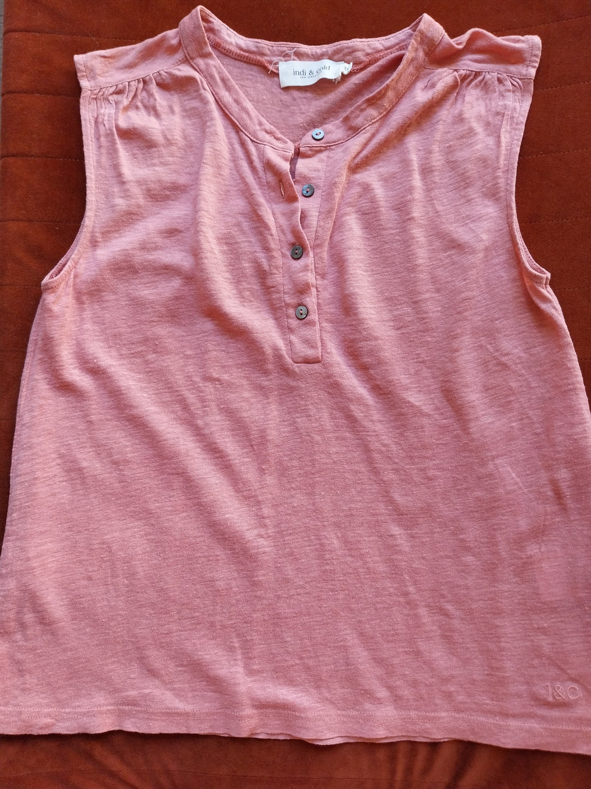 Camiseta sin mangas