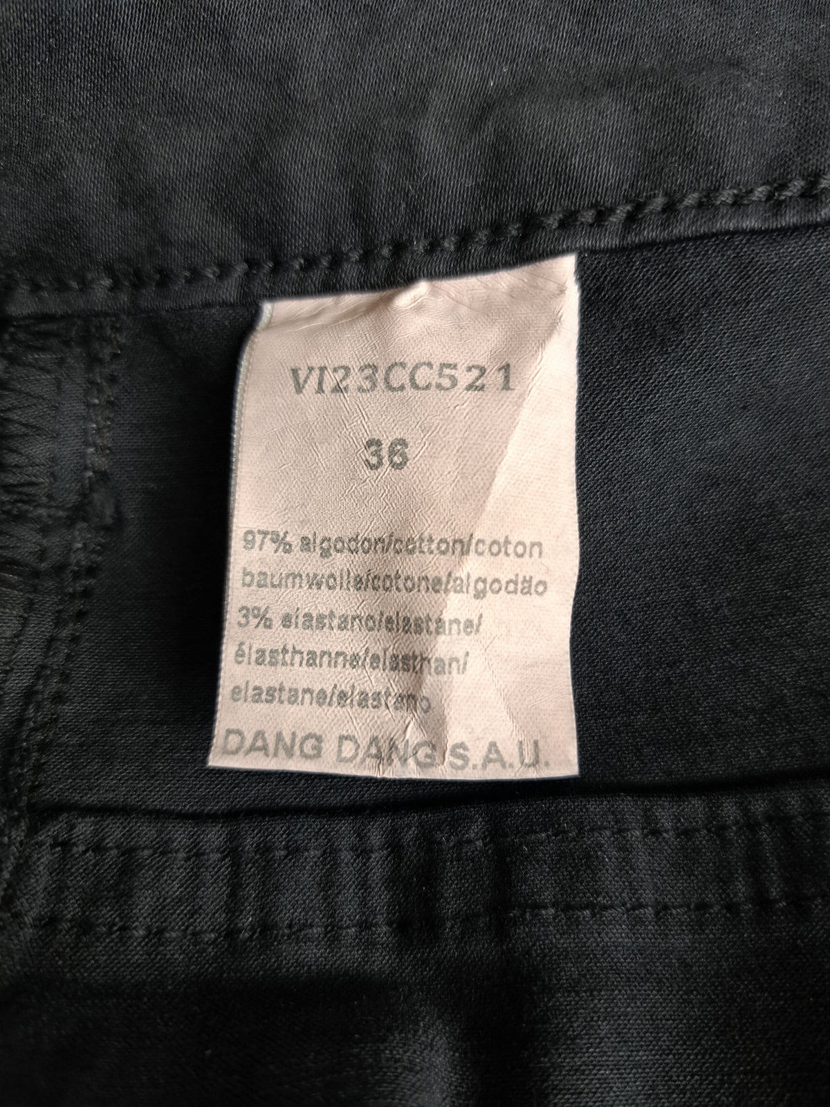 Pantalon skinny noir