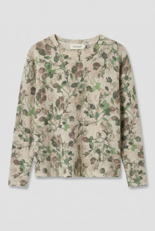 Floral Wool blend sweater