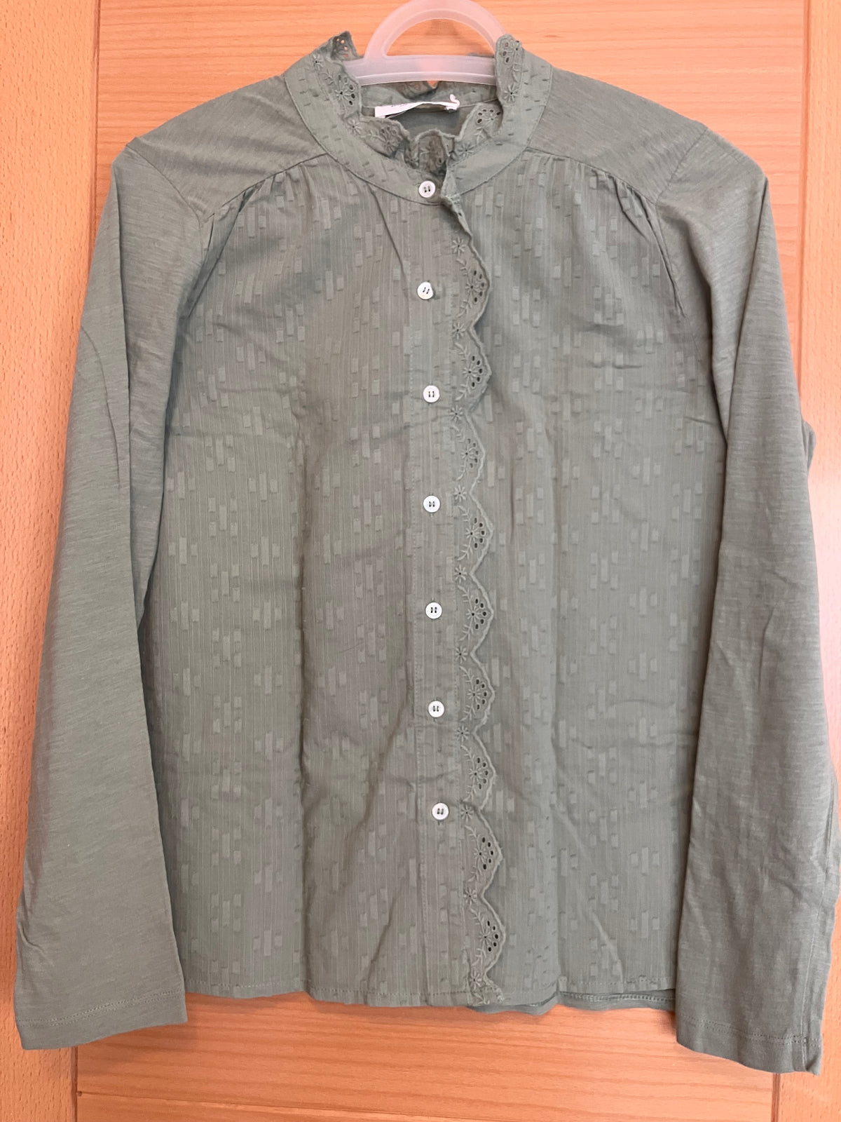 Camiseta manga larga verde