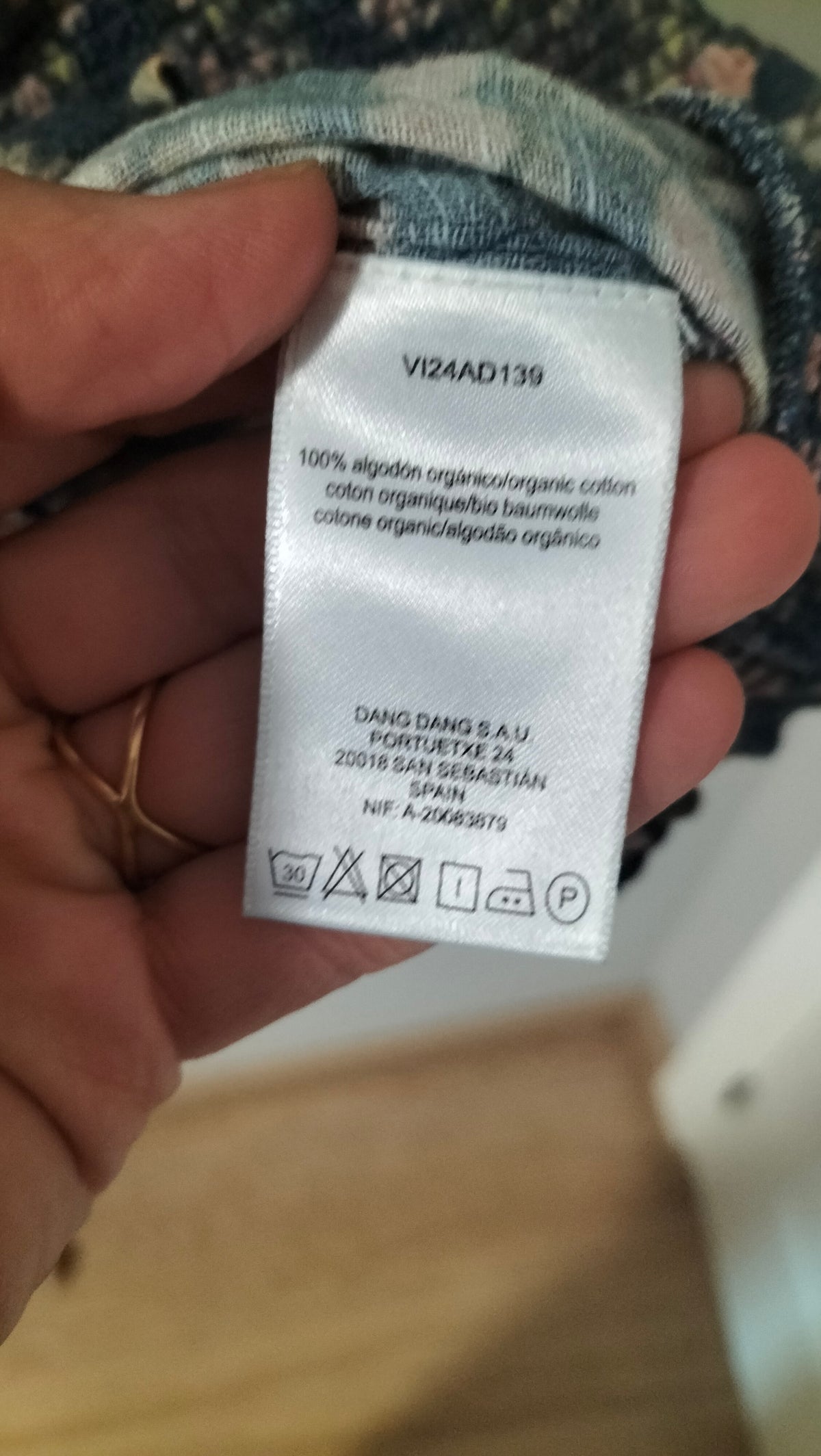 Blusa con cintura con elástico smock
