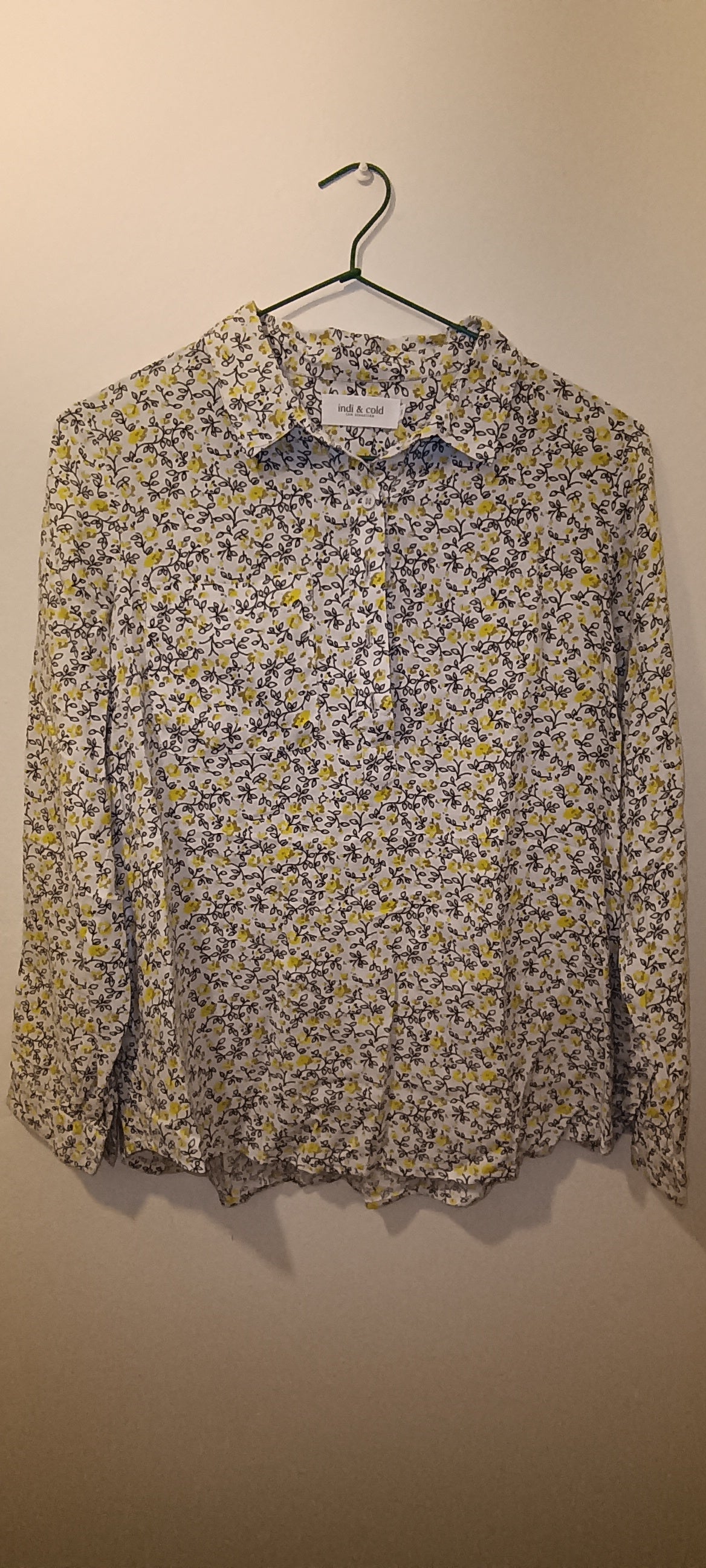 BLOUSE À FLEURS