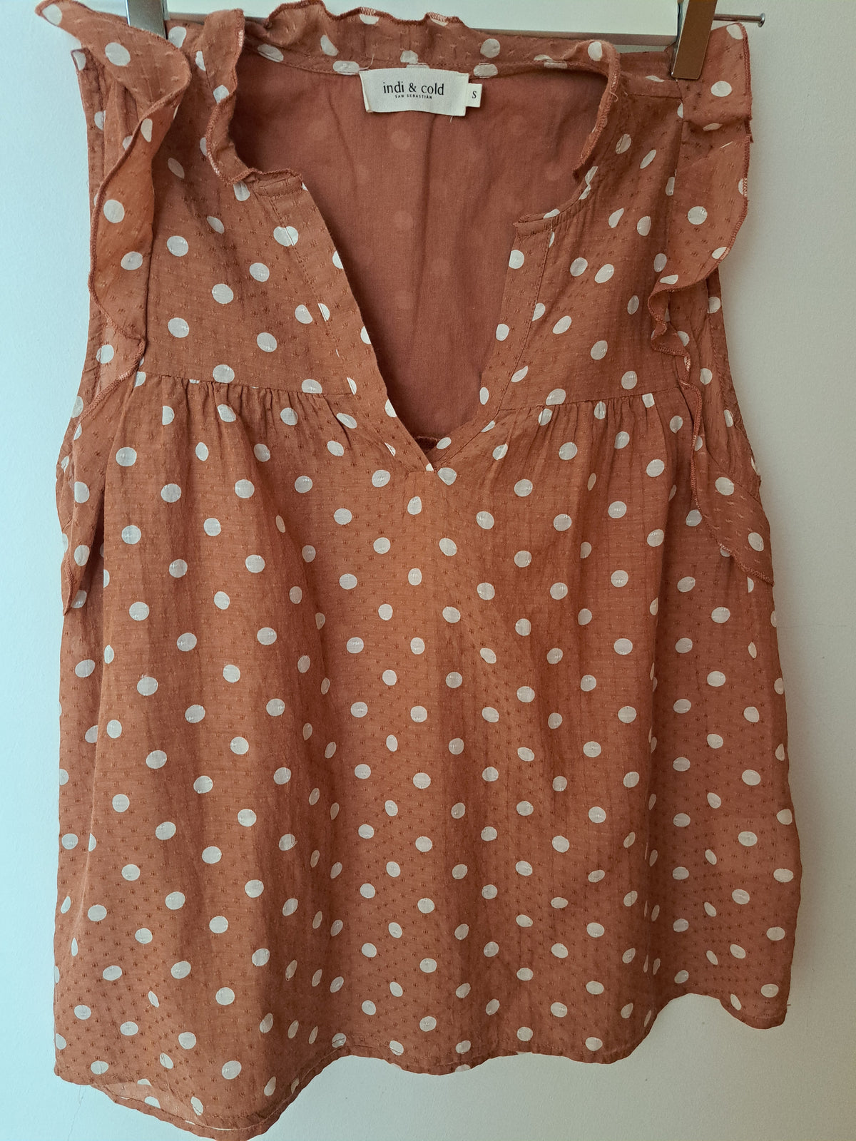 Blouse à pois