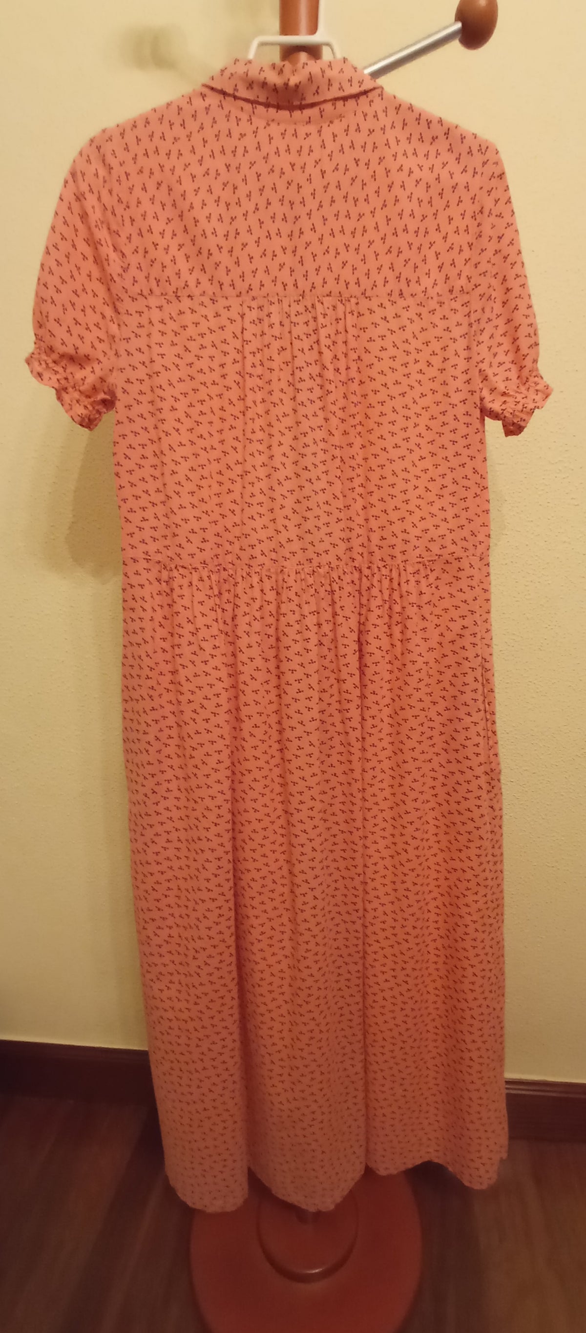 Robe couleur pêche