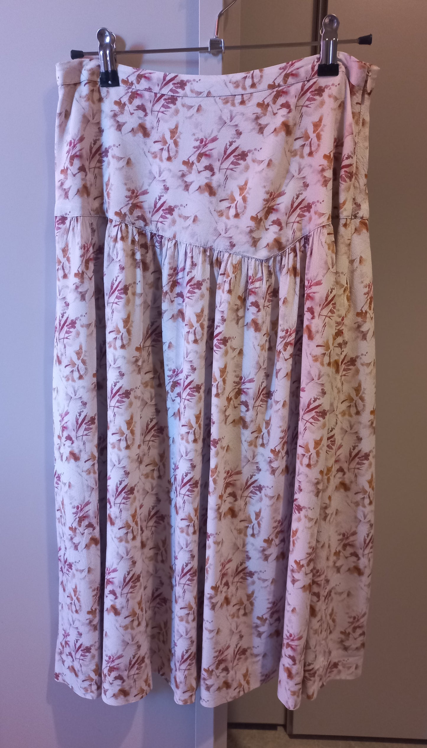 FALDA PRINT FLORAL EN VISCOSA ECOVERO