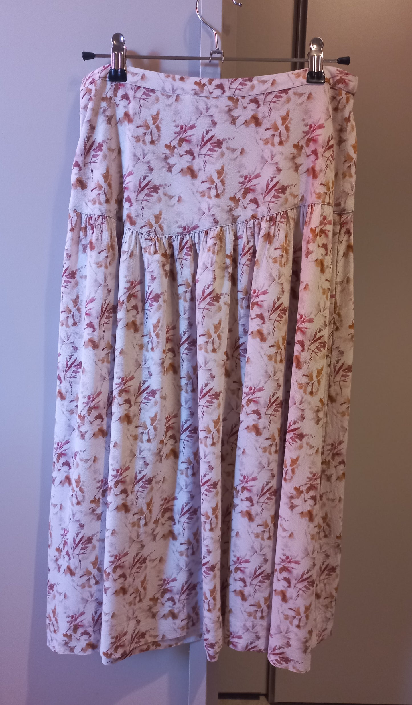 FALDA PRINT FLORAL EN VISCOSA ECOVERO