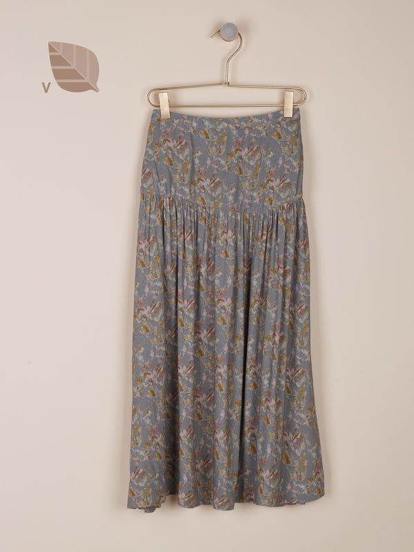 FALDA PRINT FLORAL EN VISCOSA ECOVERO