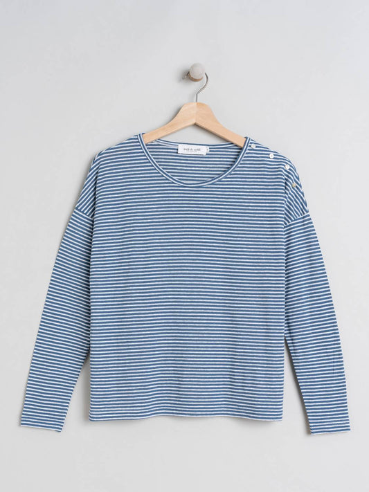 CAMISETA LINO BOTONES