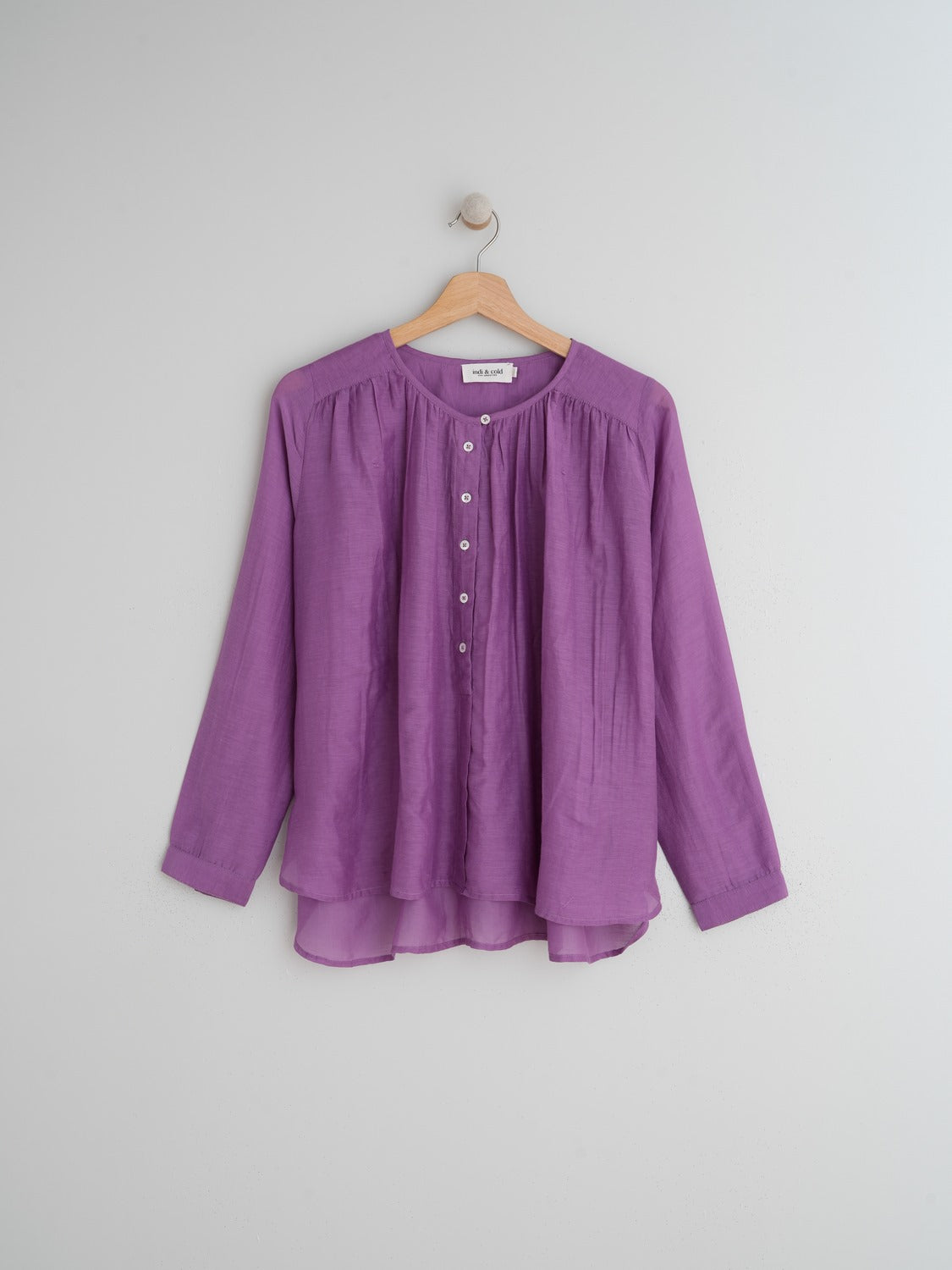 CHEMISE EN VOILE DE COTON