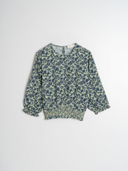 BLUSA ALGODÓN CREPADO