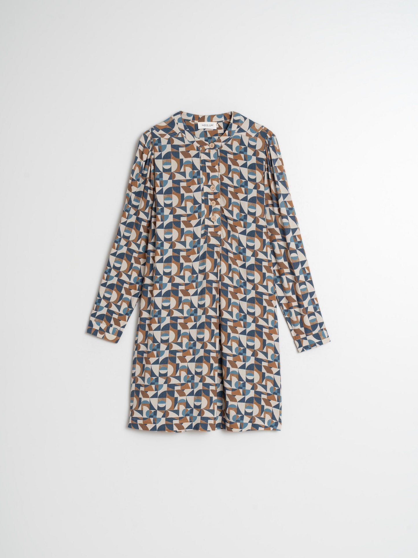 VESTIDO EVASÉ ESTAMPADO