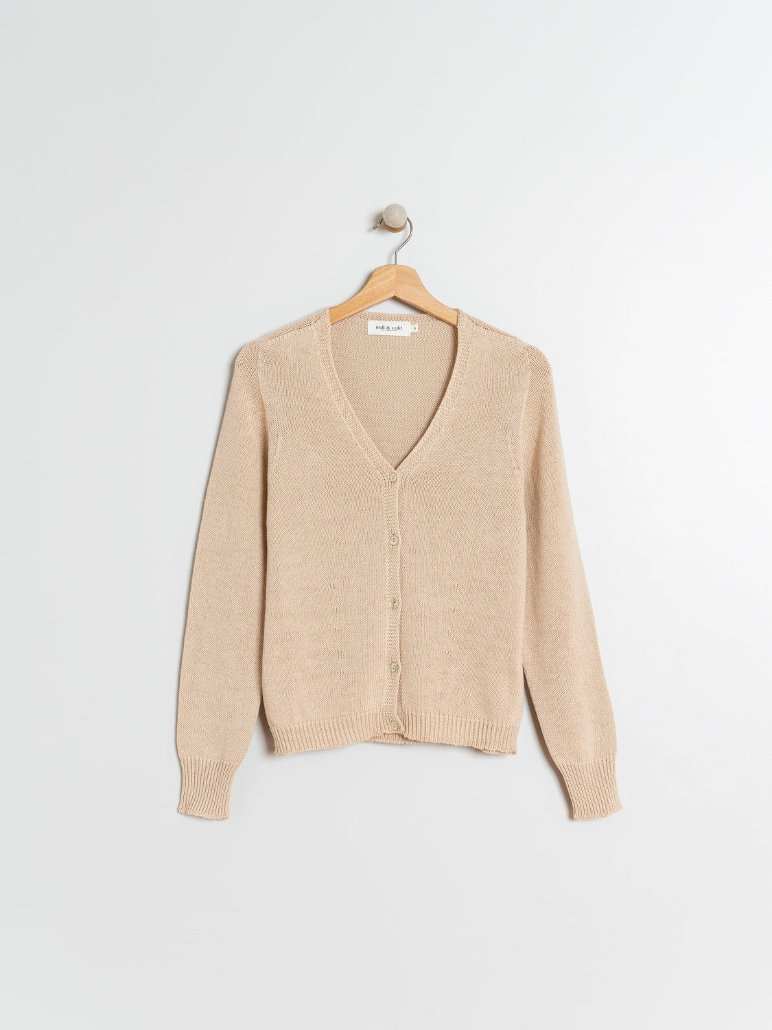 CHAQUETA PUNTO LISO